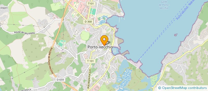 localisation de l'entreprise MONSIEUR MICHEL BARTOLI à PORTO-VECCHIO