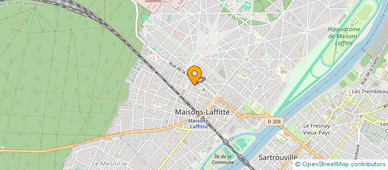 localisation de l'entreprise MONSIEUR MICHEL BAS à MAISONS-LAFFITTE