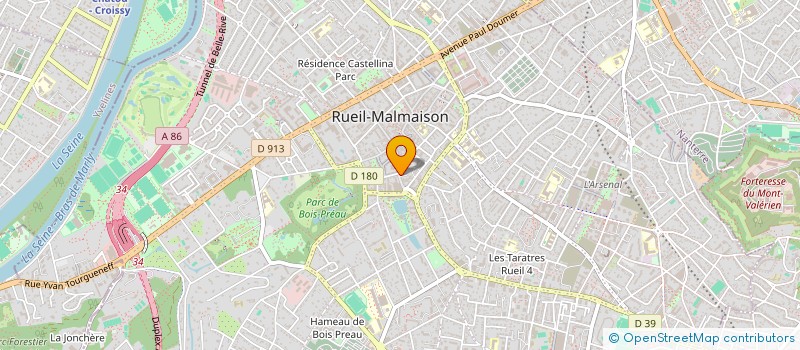 localisation de l'entreprise MONSIEUR MICHEL BASTICK à RUEIL-MALMAISON