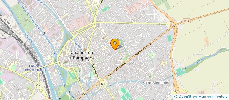 localisation de l'entreprise MONSIEUR MICHEL BASTIEN à CHALONS-EN-CHAMPAGNE