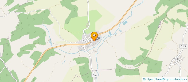 localisation de l'entreprise MONSIEUR MICHEL BATTISTIN  NOUART