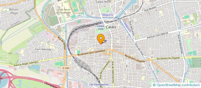 localisation de l'entreprise MONSIEUR MICHEL BAUCHET à CALAIS