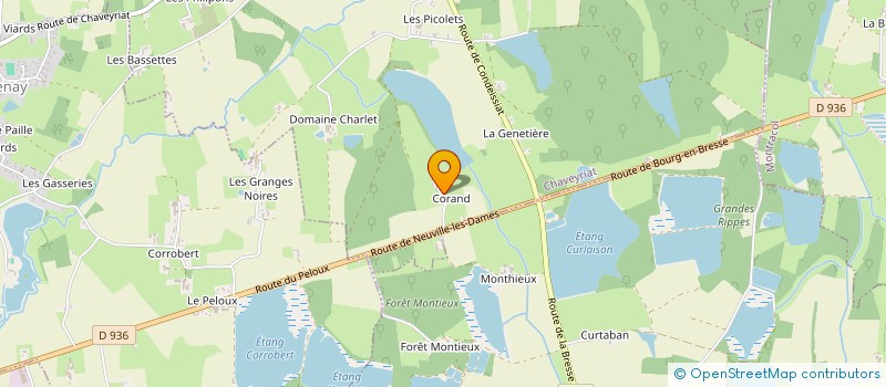 localisation de l'entreprise MONSIEUR MICHEL BAUDENET D'ANNOUX à CHAVEYRIAT