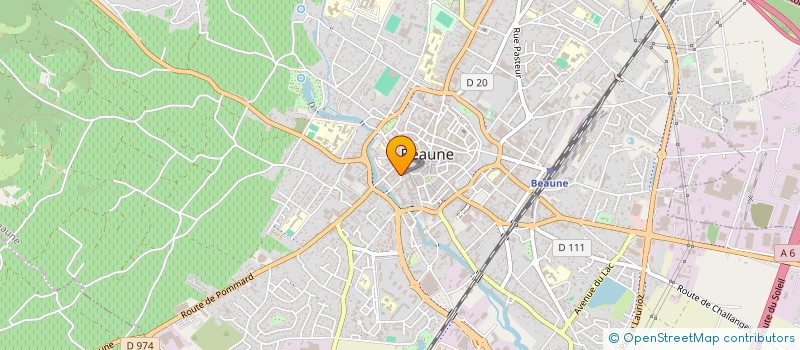 localisation de l'entreprise MONSIEUR MICHEL BAUDOIN à BEAUNE