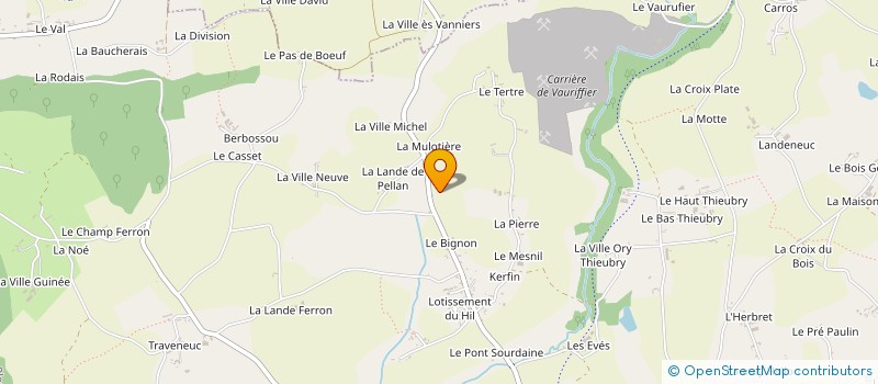 localisation de l'entreprise MONSIEUR MICHEL BAUDOUIN à PLOUASNE