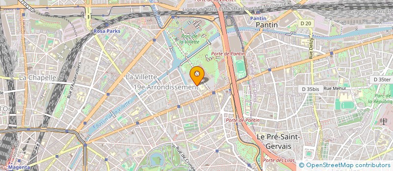 localisation de l'entreprise MONSIEUR MICHEL BAUMERDER  PARIS