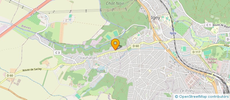 localisation de l'entreprise MONSIEUR MICHEL BEAUDOUIN-LAFON  VAUHALLAN