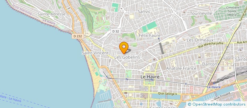 localisation de l'entreprise MONSIEUR MICHEL BEAUFILS à LE HAVRE