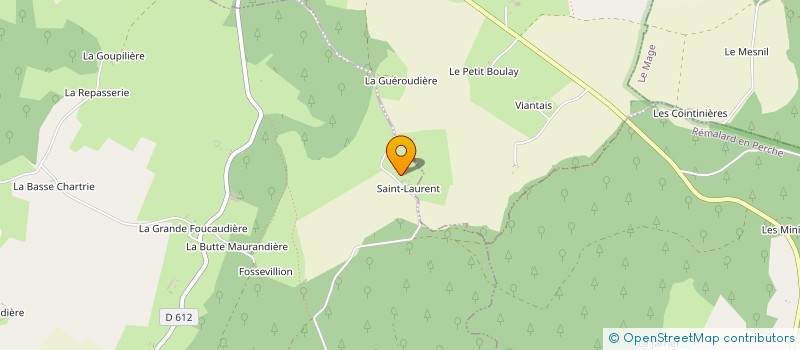 localisation de l'entreprise MONSIEUR MICHEL BEAUFILS à COUR-MAUGIS SUR HUISNE