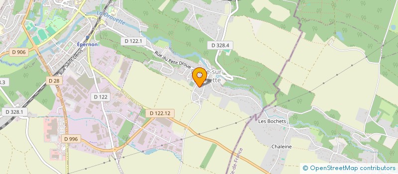 localisation de l'entreprise MONSIEUR MICHEL BEAUGENDRE  EPERNON