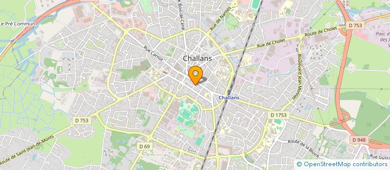 localisation de l'entreprise MONSIEUR MICHEL BEAVOGUI à CHALLANS