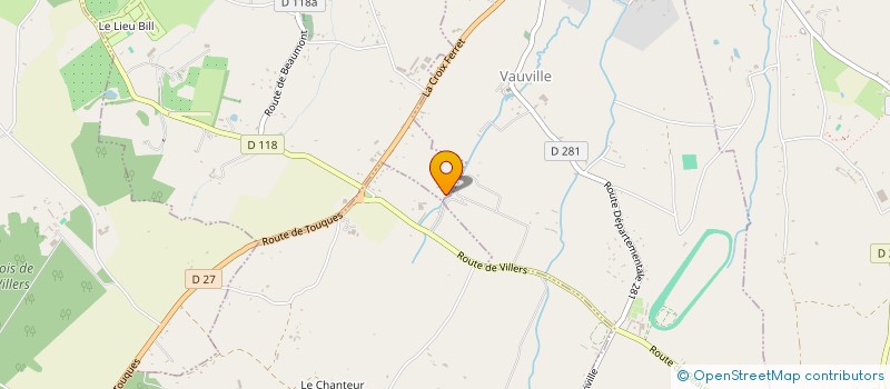 localisation de l'entreprise MONSIEUR MICHEL BEDHOMME  SAINT-ETIENNE-LA-THILLAYE