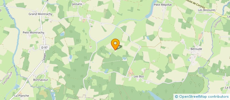 localisation de l'entreprise MONSIEUR MICHEL BEFFIEUX  SAINT-NIZIER-LE-BOUCHOUX