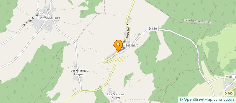 localisation de l'entreprise MONSIEUR MICHEL BEGUE à COIFFY-LE-HAUT