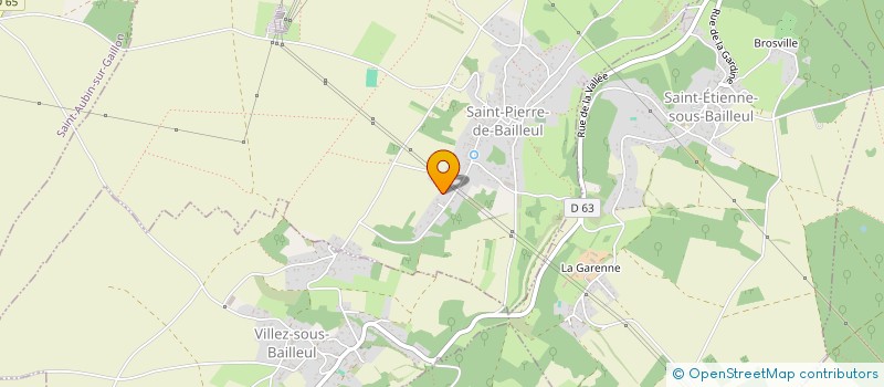 localisation de l'entreprise MONSIEUR MICHEL BEGUIN à SAINT-PIERRE-DE-BAILLEUL