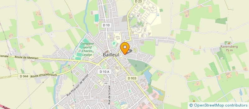 localisation de l'entreprise MONSIEUR MICHEL BEHAGHEL à BAILLEUL