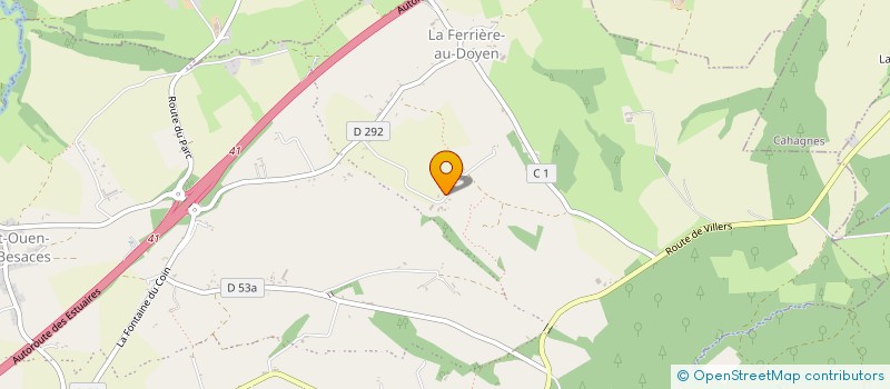 localisation de l'entreprise MONSIEUR MICHEL BEHUE à SOULEUVRE EN BOCAGE