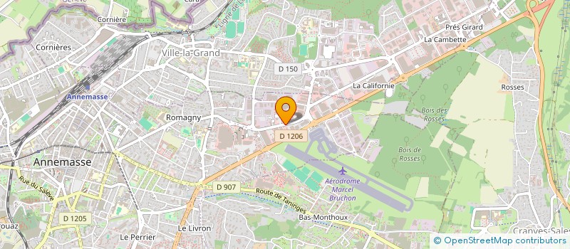 localisation de l'entreprise MONSIEUR MICHEL BEL à ANNEMASSE