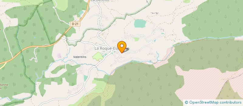 localisation de l'entreprise MONSIEUR MICHEL BELISAIRE à LA ROQUE-ESCLAPON