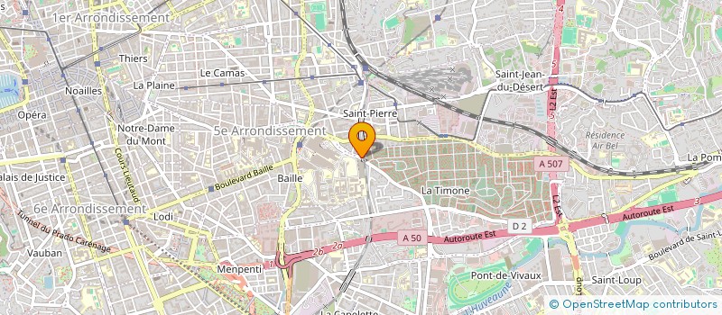 localisation de l'entreprise MONSIEUR MICHEL BENICHOU à MARSEILLE