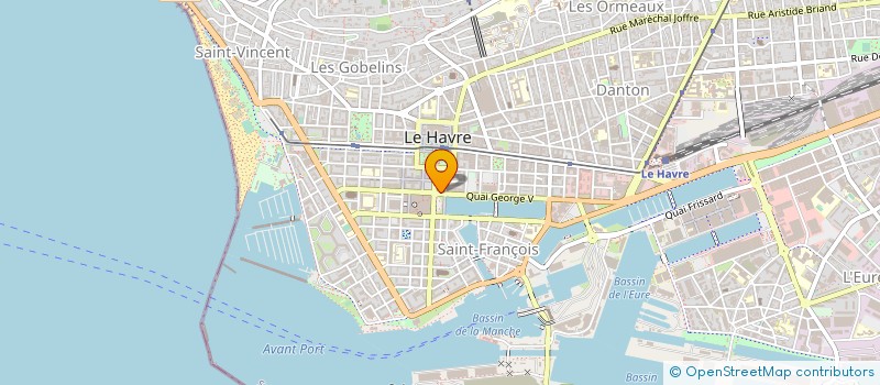 localisation de l'entreprise MONSIEUR MICHEL BENOUAICH à LE HAVRE