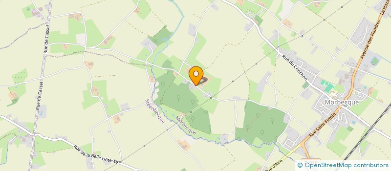 localisation de l'entreprise MONSIEUR MICHEL BEQUART à MORBECQUE