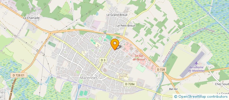 localisation de l'entreprise MONSIEUR MICHEL BERBUDEAU à MARENNES-HIERS-BROUAGE