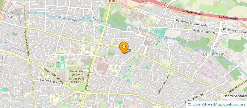 localisation de l'entreprise MONSIEUR MICHEL BERDOUTE à PAU