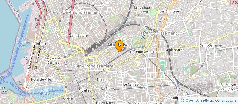 localisation de l'entreprise MONSIEUR MICHEL BERGAMASCO à MARSEILLE