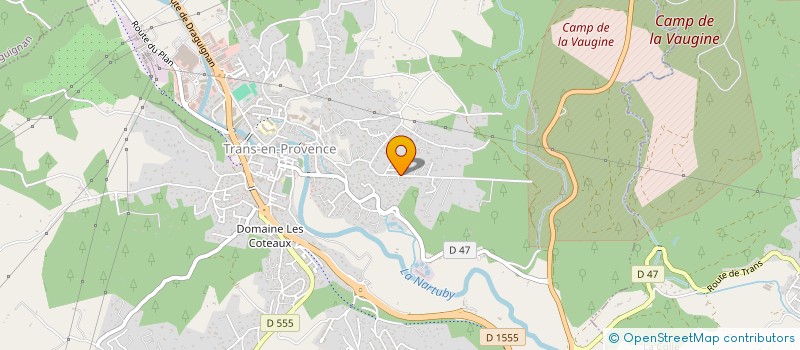 localisation de l'entreprise MONSIEUR MICHEL BERGOT à TRANS-EN-PROVENCE