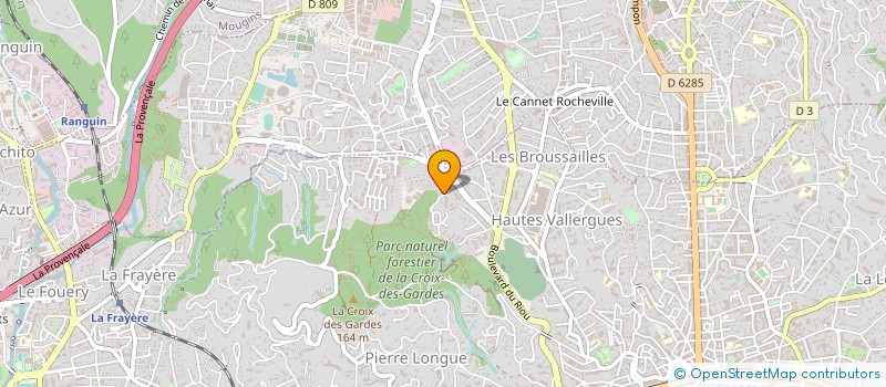 localisation de l'entreprise MONSIEUR MICHEL BERNAL à CANNES