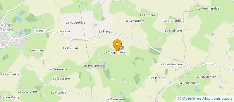 localisation de l'entreprise MONSIEUR MICHEL BERNARD à ERNEE