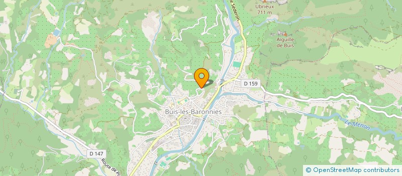 localisation de l'entreprise MONSIEUR MICHEL BERNARD à BUIS-LES-BARONNIES
