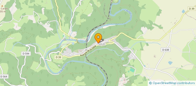 localisation de l'entreprise MONSIEUR MICHEL BERNARD  BOR-ET-BAR