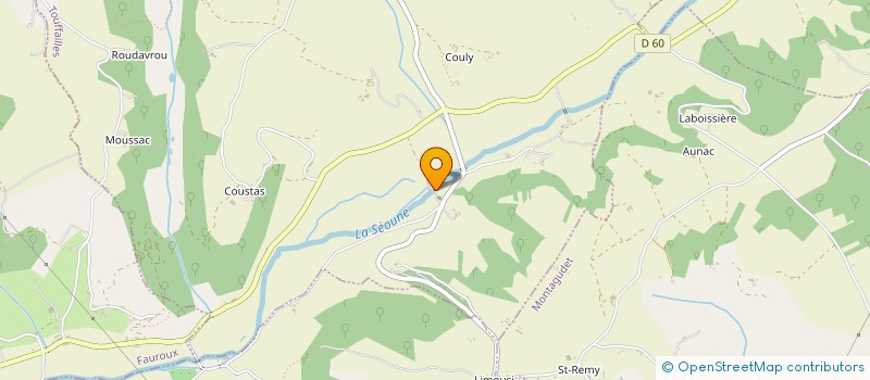 localisation de l'entreprise MONSIEUR MICHEL BERNARD  TOUFFAILLES