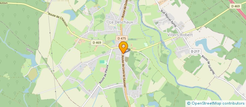 localisation de l'entreprise MONSIEUR MICHEL BERNARD  ASNANS-BEAUVOISIN