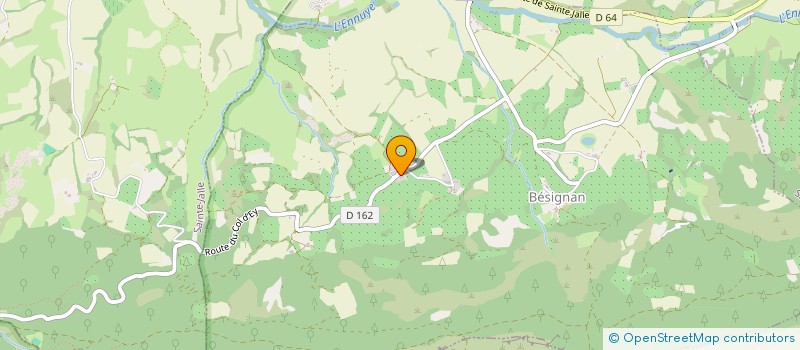 localisation de l'entreprise MONSIEUR MICHEL BERNARD  BESIGNAN