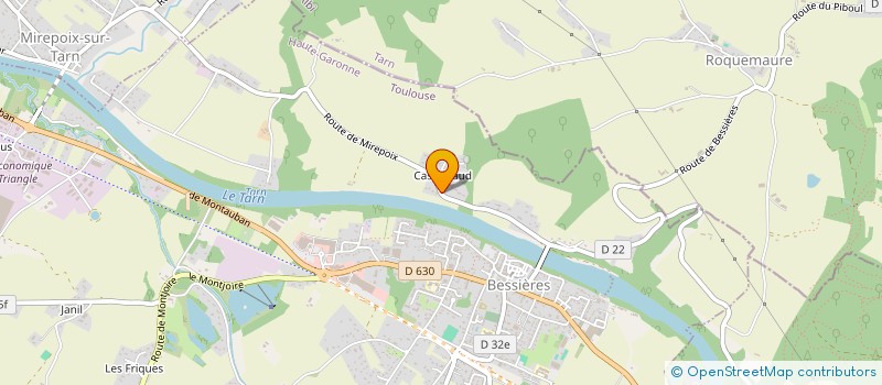 localisation de l'entreprise MONSIEUR MICHEL BERNARD CHANDELIER  BESSIERES