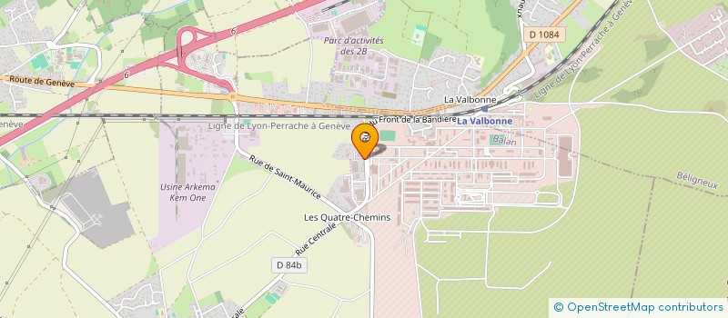 localisation de l'entreprise MONSIEUR MICHEL BERSIO à BALAN