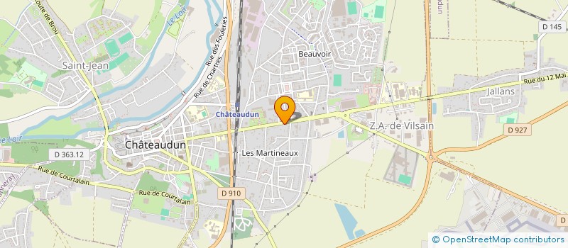 localisation de l'entreprise MONSIEUR MICHEL BERTHELOT à CHATEAUDUN