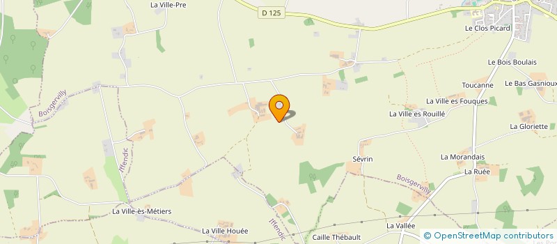 localisation de l'entreprise MONSIEUR MICHEL BERTHELOT à BOISGERVILLY