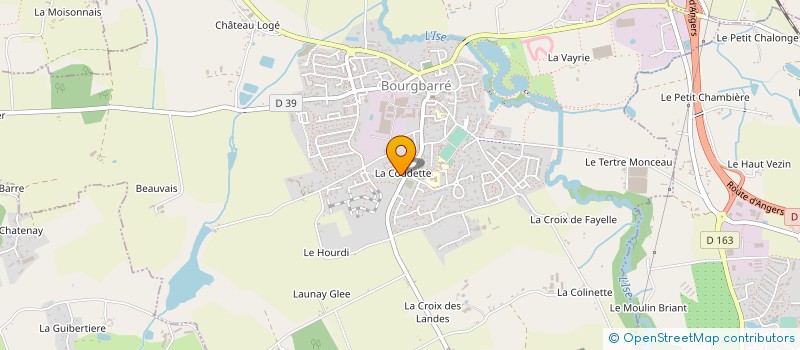 localisation de l'entreprise MONSIEUR MICHEL BERTHELOT  BOURGBARRE