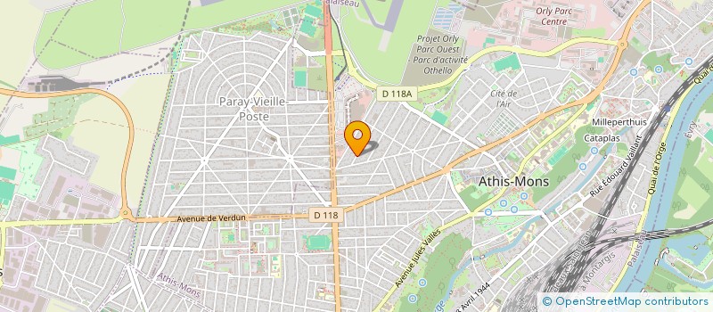 localisation de l'entreprise MONSIEUR MICHEL BERTHIER  ARNAGE