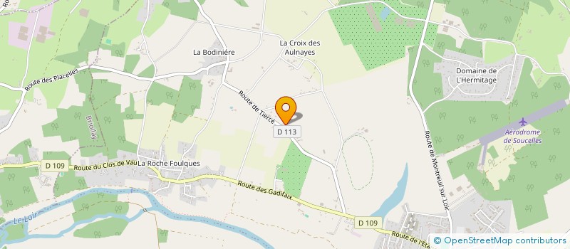 localisation de l'entreprise MONSIEUR MICHEL BERTIN  JARZE VILLAGES