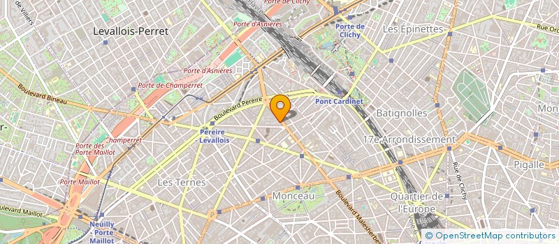 localisation de l'entreprise MONSIEUR MICHEL BERTRAND  PARIS