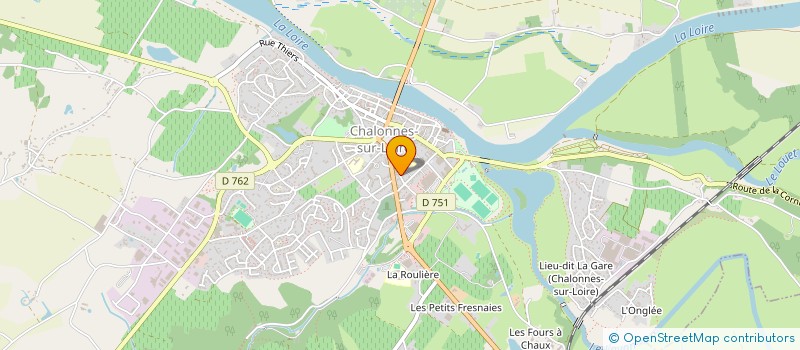 localisation de l'entreprise MONSIEUR MICHEL BESNARD  CHALONNES-SUR-LOIRE