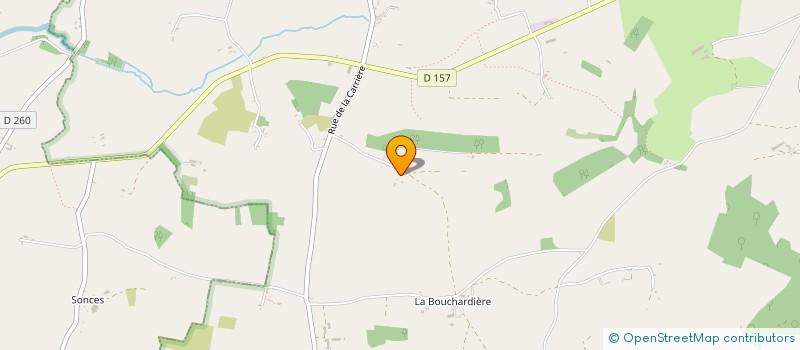 localisation de l'entreprise MONSIEUR MICHEL BESNARD  GER