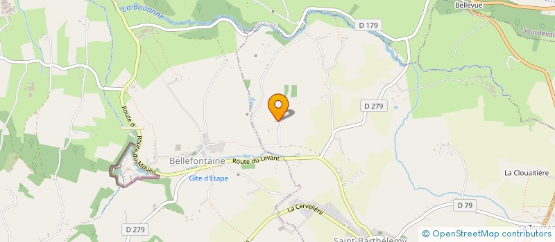 localisation de l'entreprise MONSIEUR MICHEL BESNIER  SAINT-BARTHELEMY