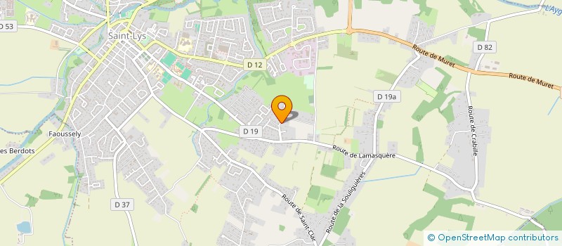 localisation de l'entreprise MONSIEUR MICHEL BESSES  SAINT-LYS