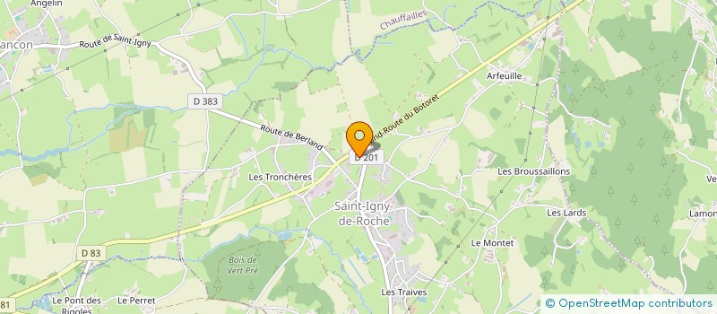 localisation de l'entreprise MONSIEUR MICHEL BESSON  SAINT-IGNY-DE-ROCHE